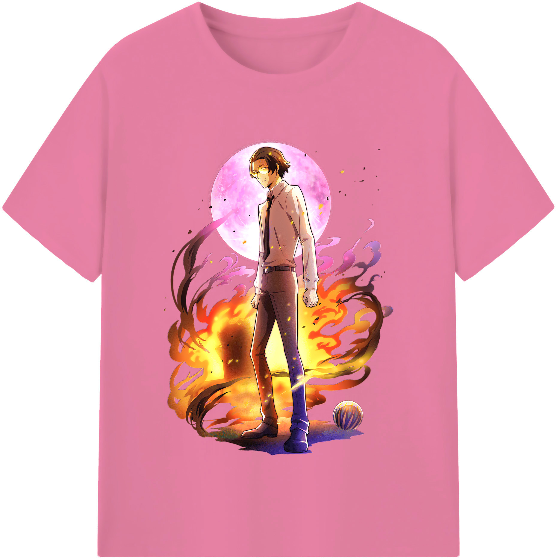 （画像用） 文豪ストレイドッグス Bungo Stray Dogs 綿100％半袖Tシャツ（フロントプリント）